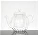 KX eB[ |bg ~g^GLASS TEA POT  MIRLITON